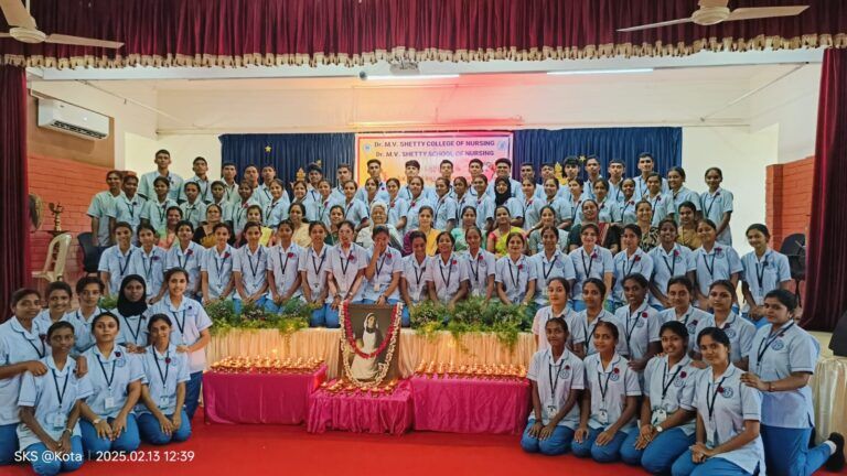 Lamp lighting and oath taking ceremony of 38th batch of B.Sc. Nursing
