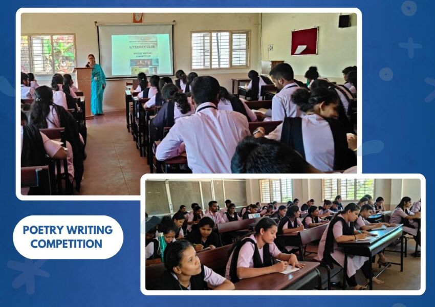 Poetry Writing Competition by Literary club