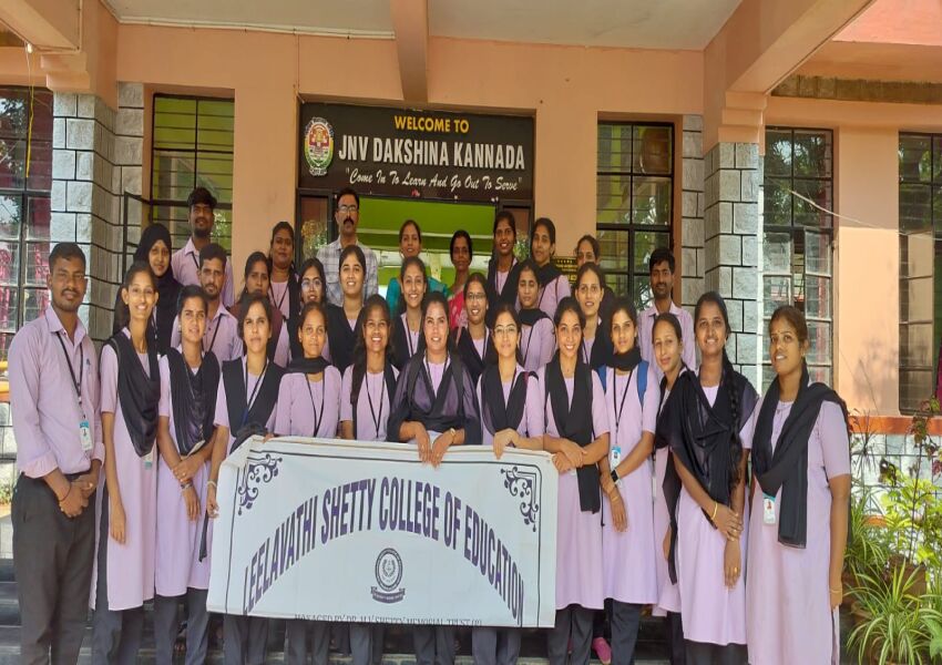 Visit to Jawahar Navodaya Vidyalaya (JNV), Mudipu