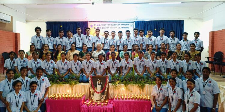 Lamp lighting and oath taking ceremony of 29th Batch of GNM students